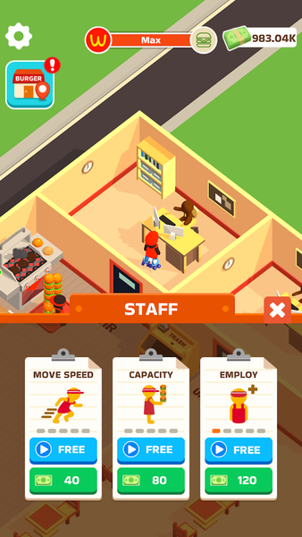 Burger Please! - Gameplay image of android game