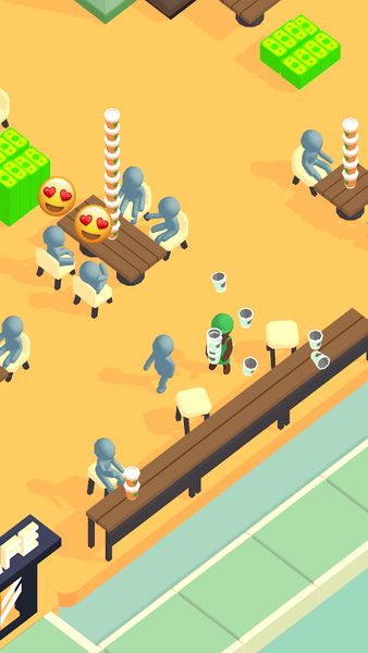Coffee Break - Cafe Simulation - Gameplay image of android game
