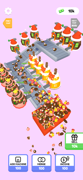 Dessert Factory Idle - Gameplay image of android game