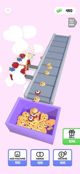 Dessert Factory Idle - Gameplay image of android game
