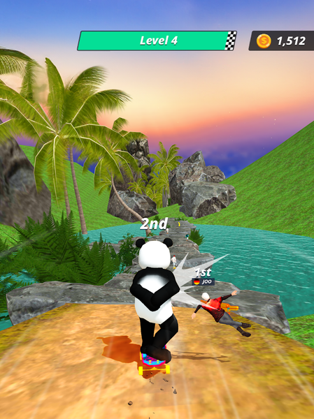 Downhill Racer - عکس بازی موبایلی اندروید