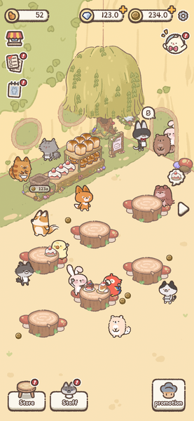 Meow Bakery - Gameplay image of android game