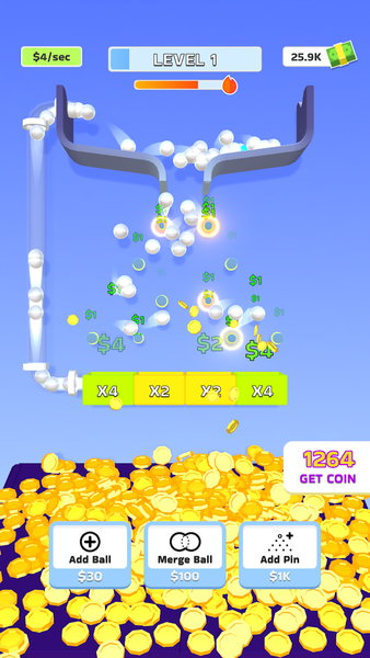 Ball Drop Game ASMR - Gameplay image of android game