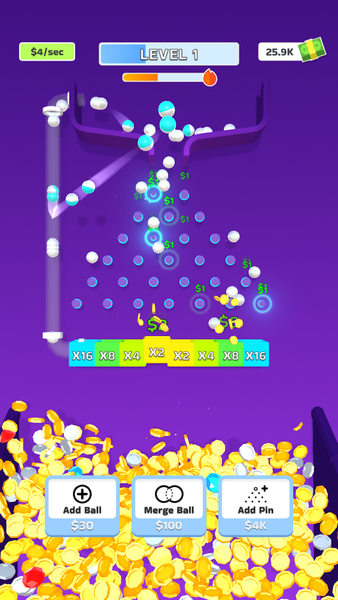 Ball Drop Game ASMR - Gameplay image of android game