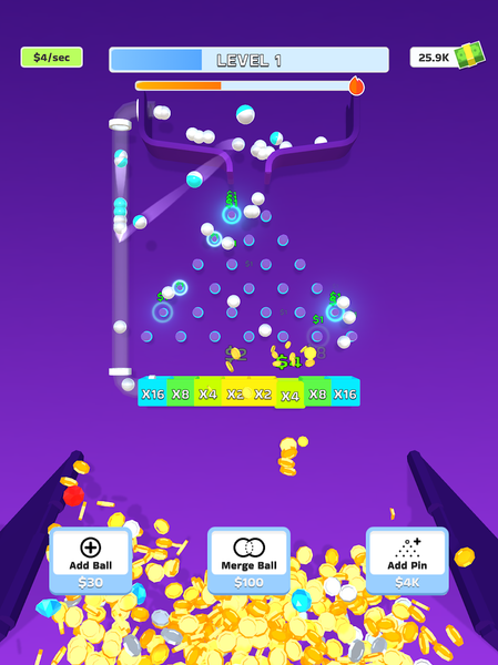 Ball Drop Game ASMR - Gameplay image of android game