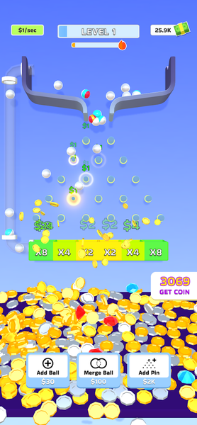 Ball Drop Game ASMR - Gameplay image of android game