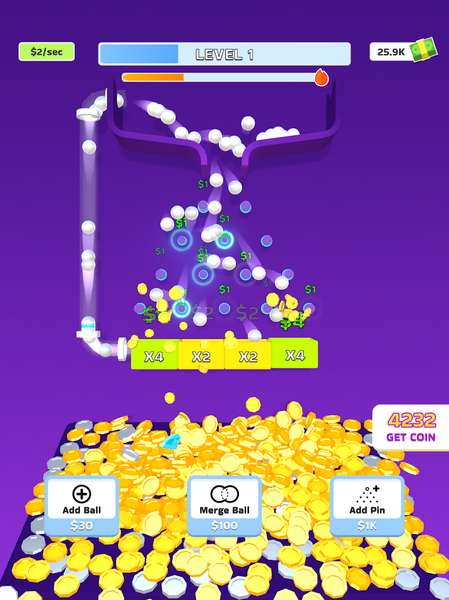 Ball Drop Game ASMR - Gameplay image of android game