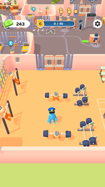 Prison Life: Idle Game - Gameplay image of android game