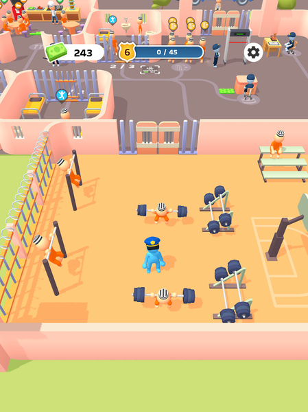 Prison Life: Idle Game - Gameplay image of android game
