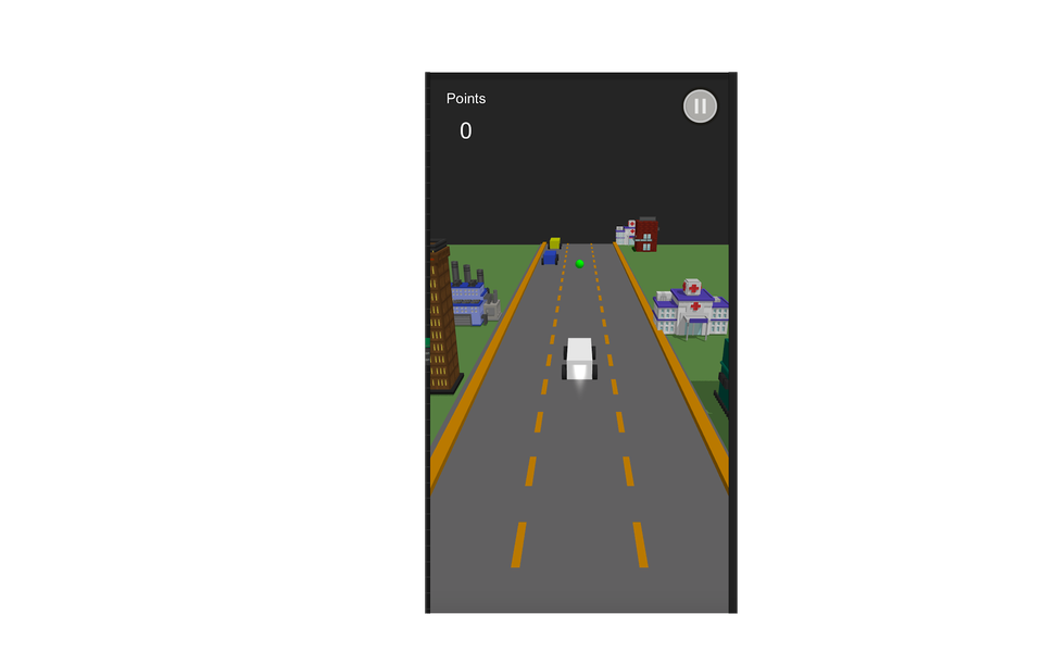 car collision - Image screenshot of android app