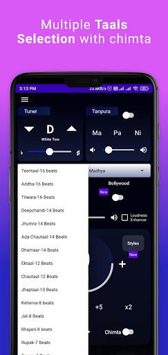 Tabla Tanpura Swarmandal Beats - Image screenshot of android app