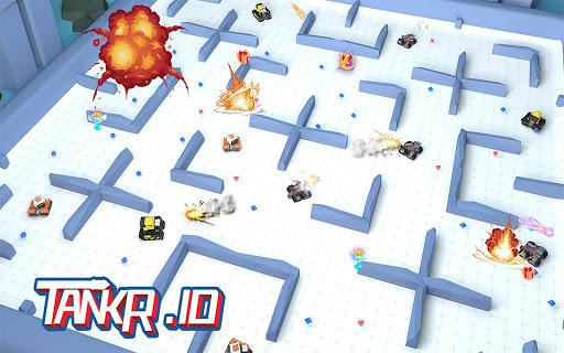 Tankr.io -Tank Realtime Battle - Gameplay image of android game
