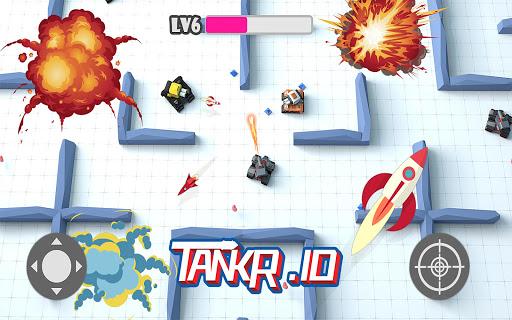 Tankr.io -Tank Realtime Battle - Gameplay image of android game
