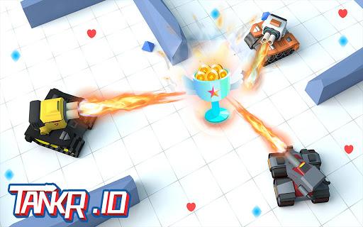 Tankr.io -Tank Realtime Battle - Gameplay image of android game