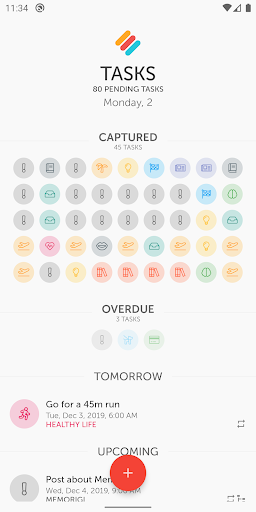 Memorigi: Todo List, Tasks, Calendar, & Reminders - عکس برنامه موبایلی اندروید