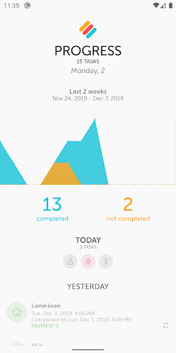 Memorigi: Todo List, Tasks, Calendar, & Reminders - عکس برنامه موبایلی اندروید