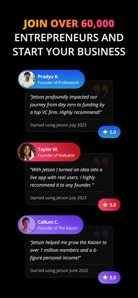 Jetson - Startup Simulator - عکس برنامه موبایلی اندروید