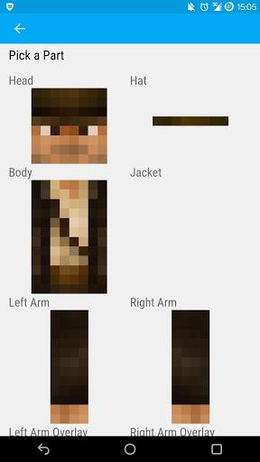 Skin Editor for Minecraft PE - عکس برنامه موبایلی اندروید