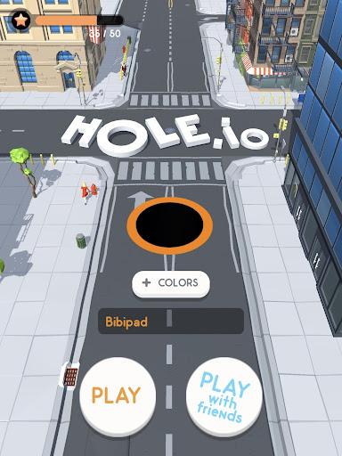 Hole.io - Gameplay image of android game