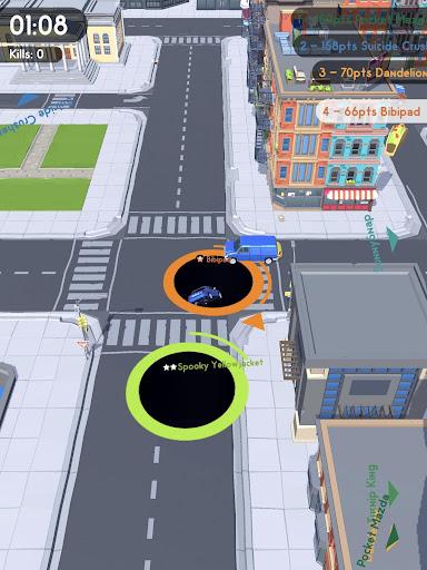 Hole.io - Gameplay image of android game