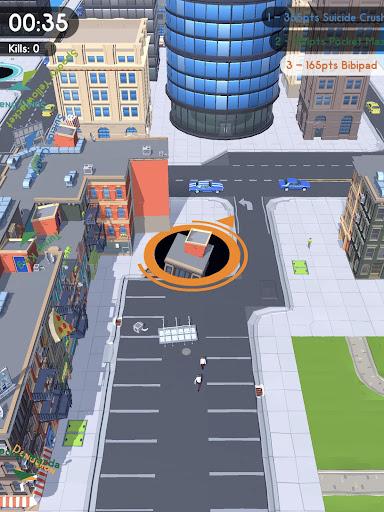 Hole.io - Gameplay image of android game