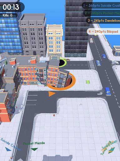 Hole.io - Gameplay image of android game