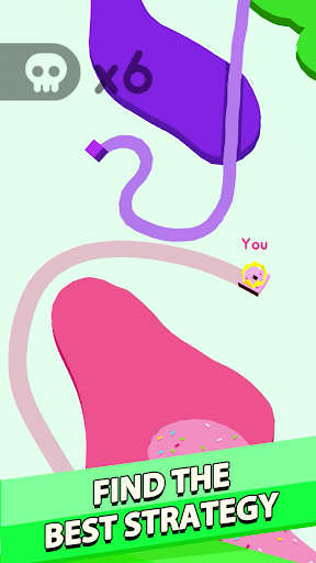 Paper.io 2 - Gameplay image of android game