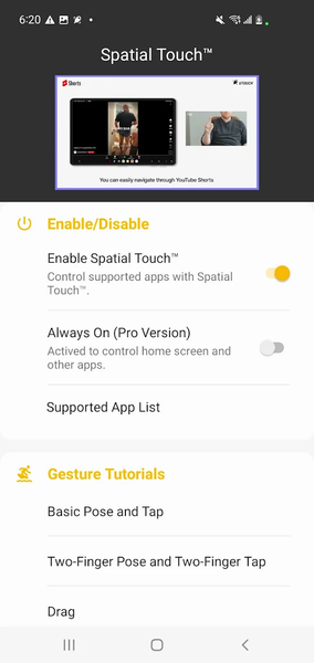 Spatial Touch™ - Image screenshot of android app