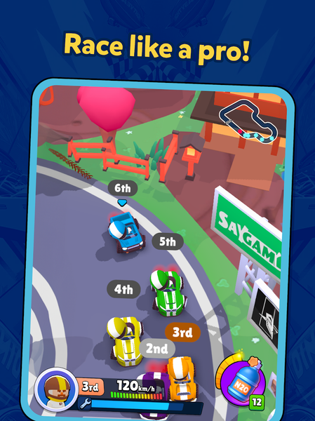 Racing Track Star: ۳D Car game - عکس بازی موبایلی اندروید