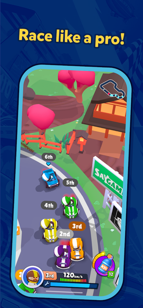 Racing Track Star: 3D Car game - Gameplay image of android game