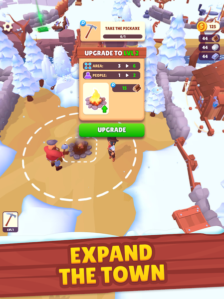 Gold Rush: Frozen Farm - Gameplay image of android game