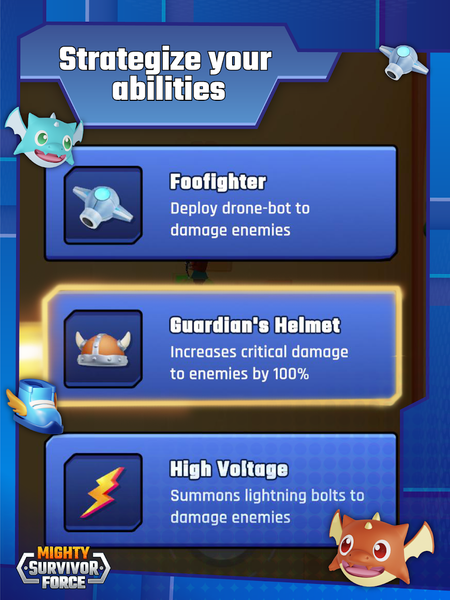Mighty Survivor : Shooter Game - Image screenshot of android app