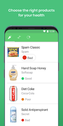 Yuka - Food & Cosmetic Scanner - Image screenshot of android app