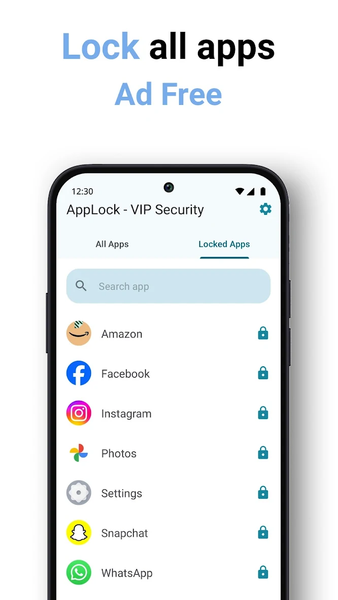 App Lock - AppLock VIP - عکس برنامه موبایلی اندروید