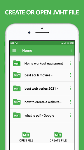 Web To Mht And Web To PDF Converter - Image screenshot of android app