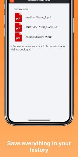 XMLtoPDF - XML/JSON to PDF - Image screenshot of android app