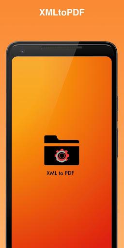 XMLtoPDF - XML/JSON to PDF - Image screenshot of android app
