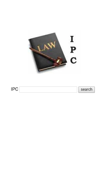 IPC Search  in malayalam - Image screenshot of android app