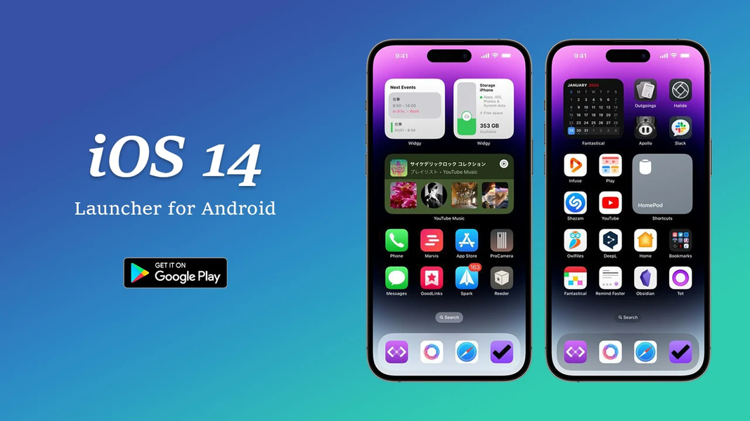 iOS 14 launcher for Android for Android Download Bazaar