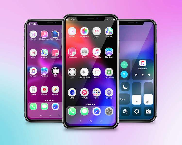 Launcher iOS 15 - Image screenshot of android app