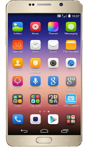 Launcher for iPhone 7 - Image screenshot of android app