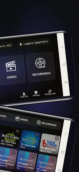 VU IPTV Player - Image screenshot of android app