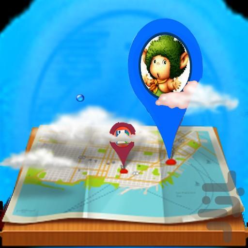 نقشه آنلاین رهیاب من ایران وجهان - Image screenshot of android app