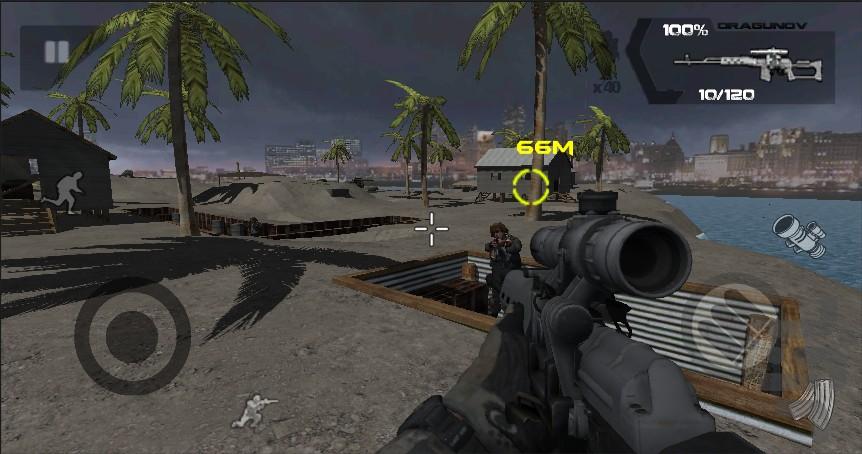 تکتیرانداز ماهر 2 - Gameplay image of android game