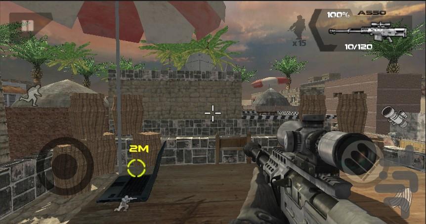 تکتیرانداز ماهر ۲-دمو - عکس بازی موبایلی اندروید