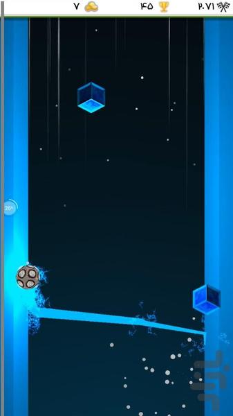 توپ آتشین - Gameplay image of android game