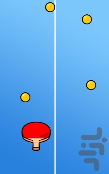 پینگ پنگ مدرن - Gameplay image of android game