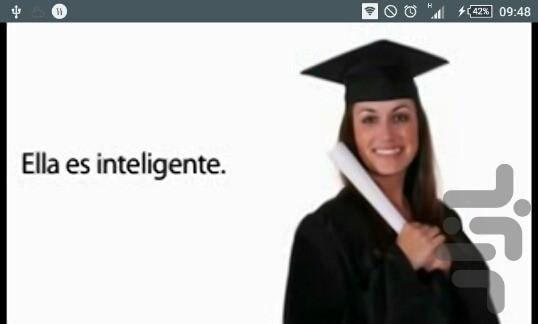 آموزش اسپانیایی - Image screenshot of android app