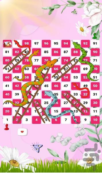 مار و پله - Gameplay image of android game