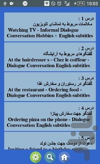 آموزش لغات ضروری در مکالمات فرانسوی - عکس برنامه موبایلی اندروید